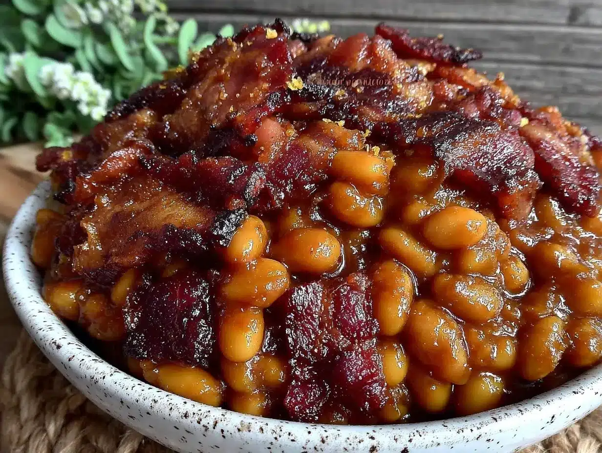 brown sugar baked beans preparation steps