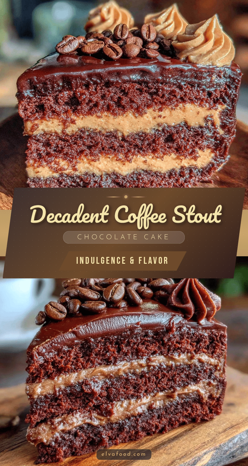 coffee stout chocolate layer cake recipe