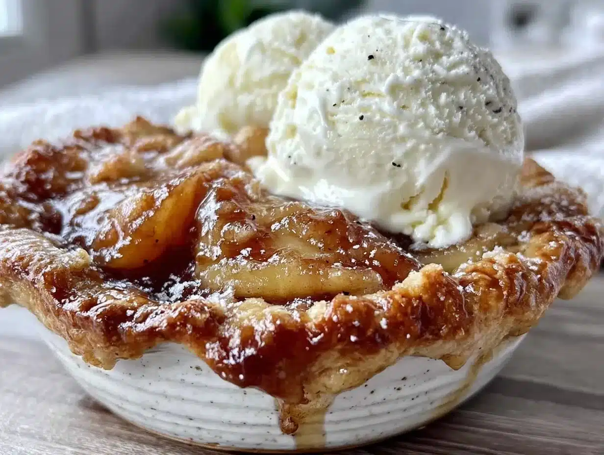 cozy peach cobbler preparation steps