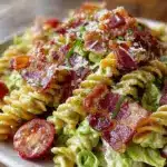 creamy BLT pasta salad - featured image