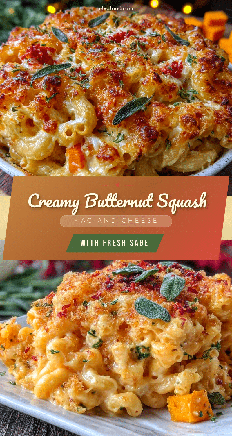 creamy butternut squash mac and cheese recipe