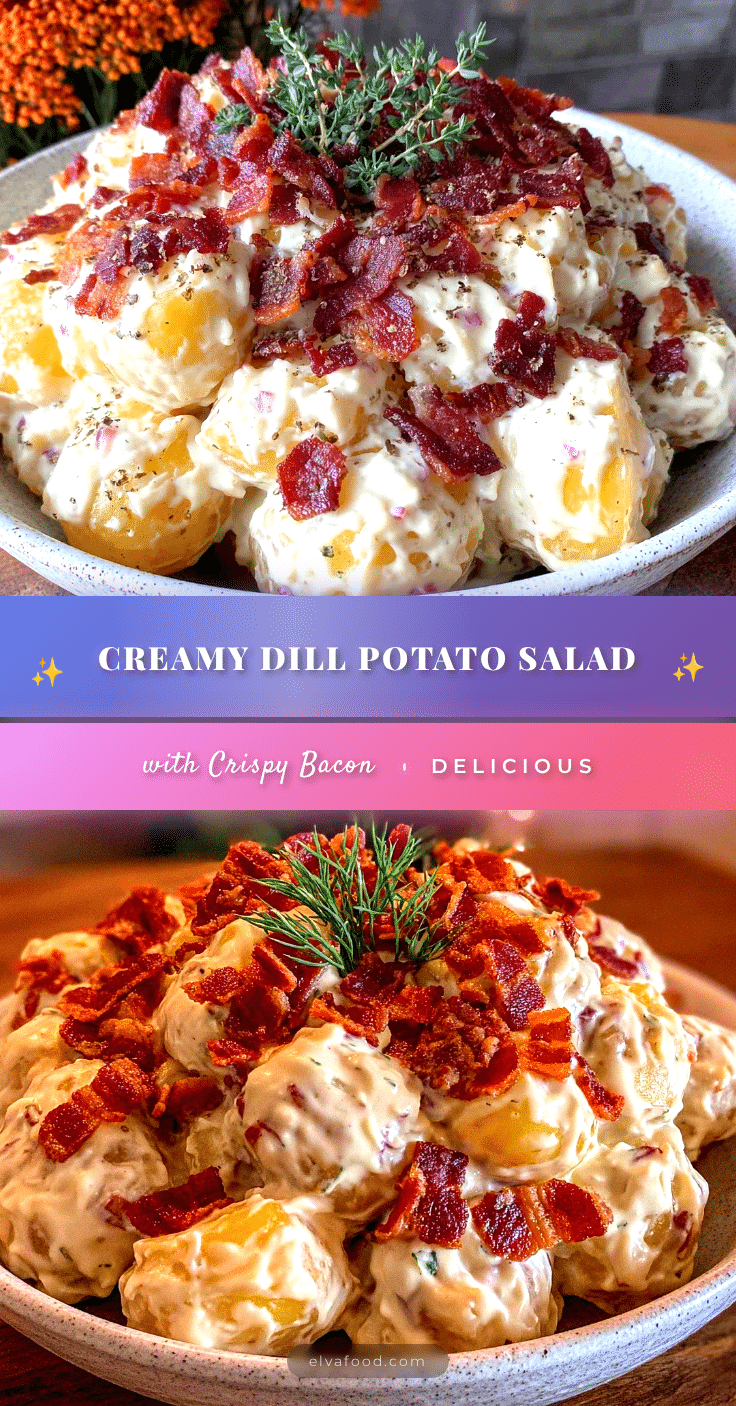 creamy dill potato salad recipe