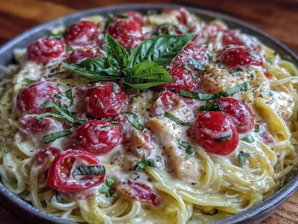 creamy lemon basil pasta preparation steps