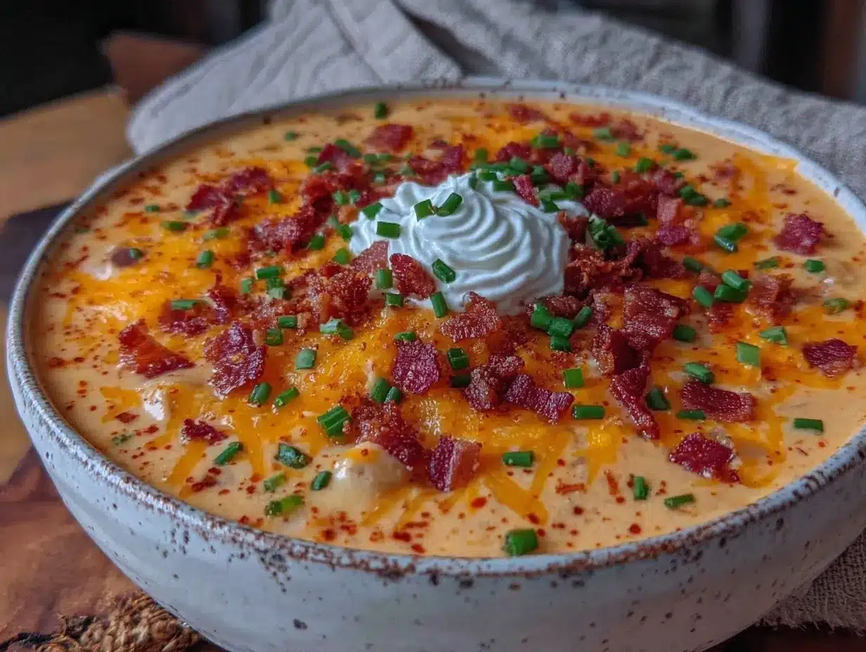 creamy loaded baked potato soup preparation steps