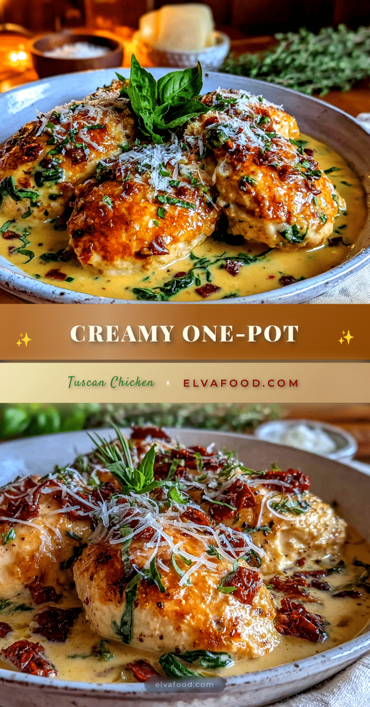 creamy tuscan chicken recipe recipe