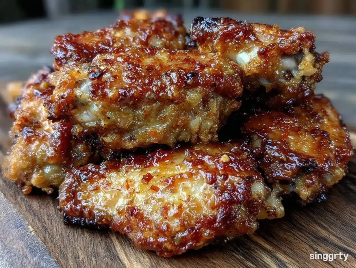 crispy air fryer chicken wings preparation steps