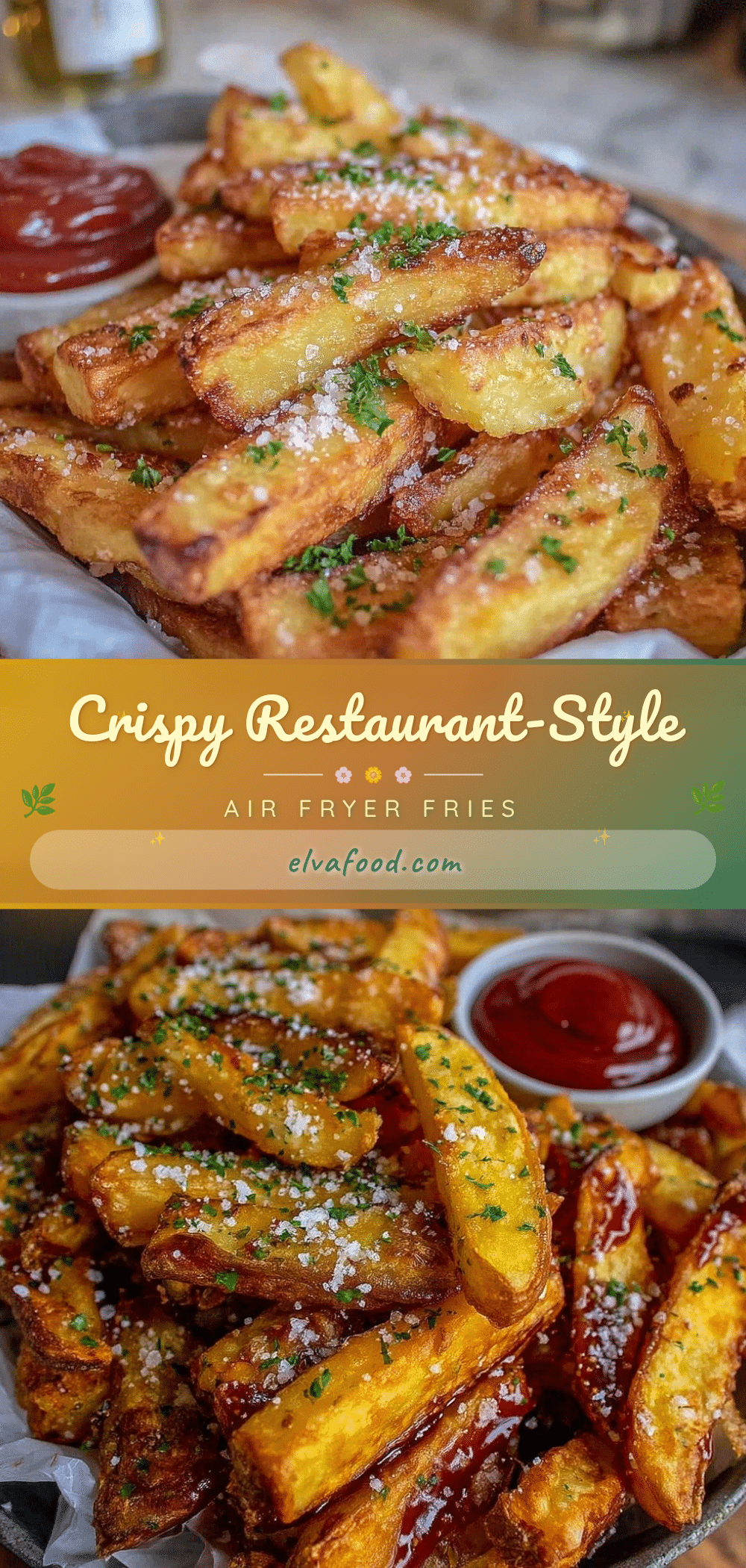 crispy air fryer french fries recipe
