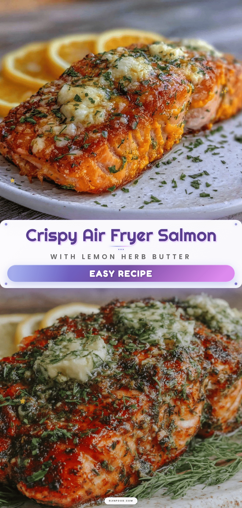 crispy air fryer salmon recipe