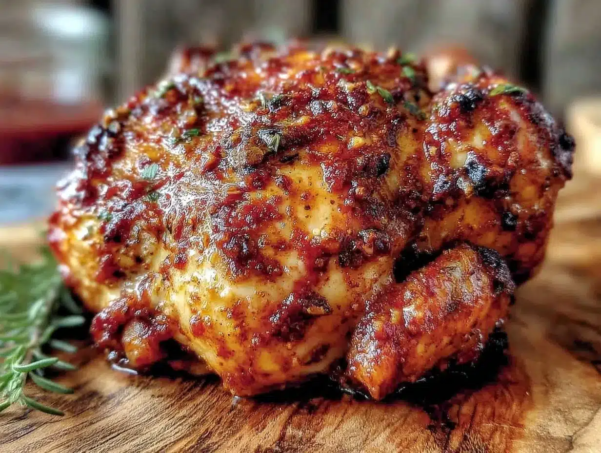 crispy beer can chicken preparation steps