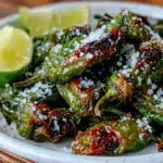 crispy blistered shishito peppers - featured image