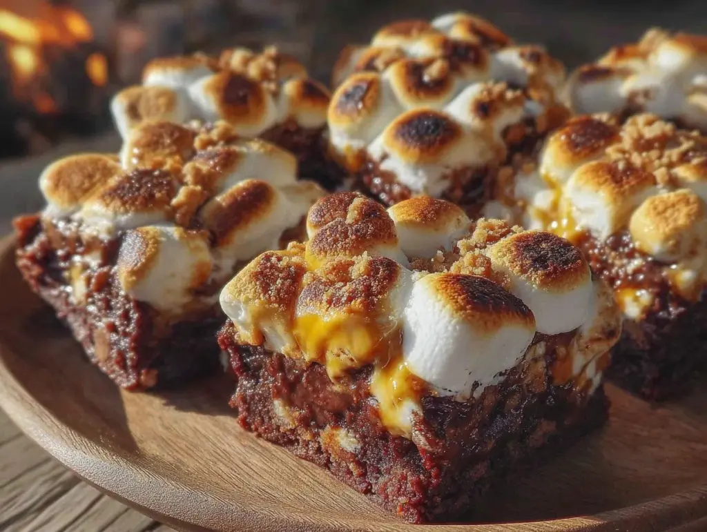 decadent s’mores brownies - featured image