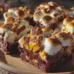 decadent s’mores brownies - featured image