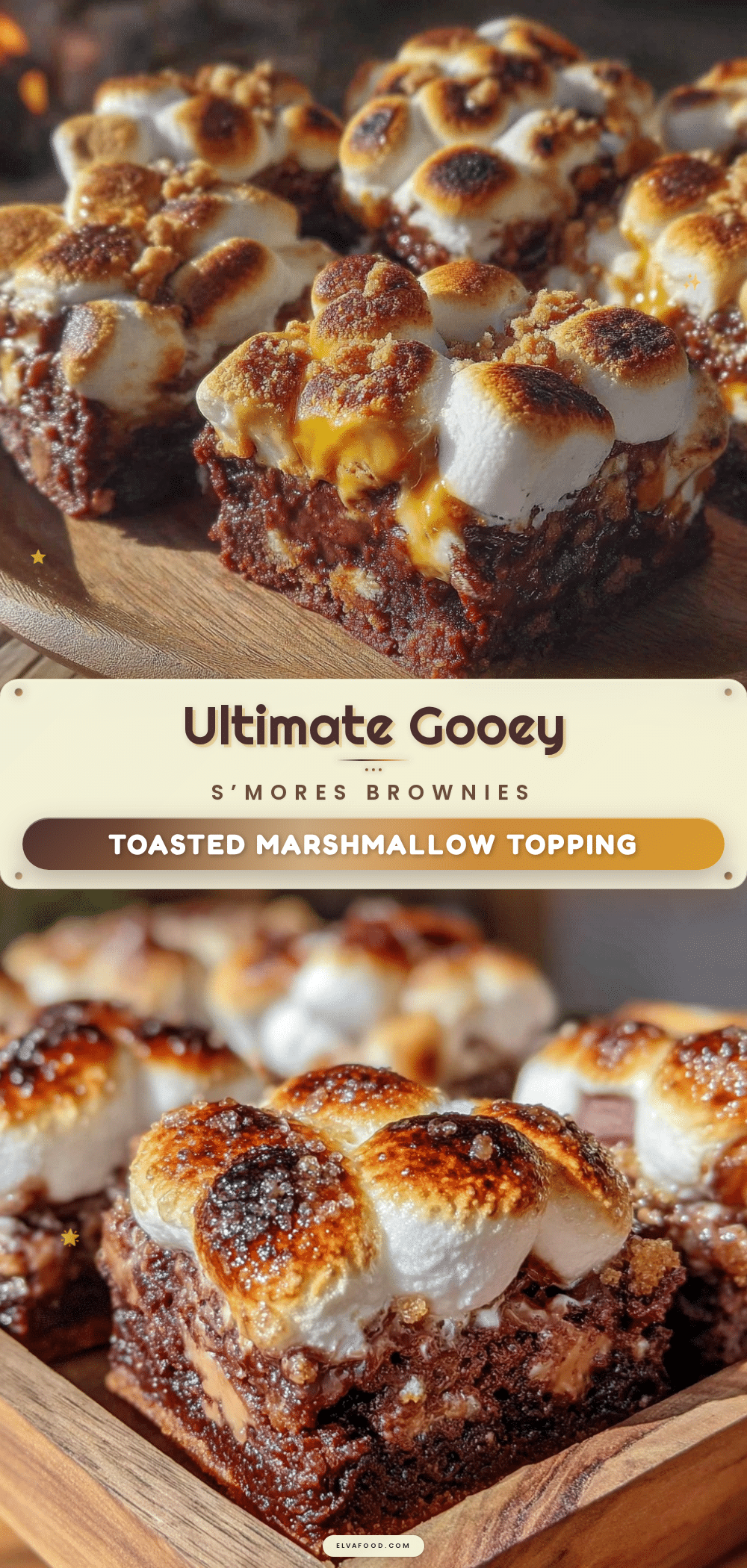 decadent s’mores brownies recipe