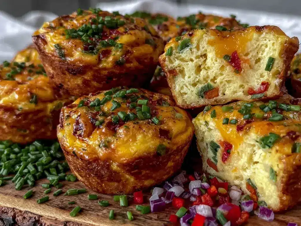easy freezer-friendly mini muffin breakfast bites - featured image