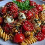 Fresh Caprese Pasta Salad - featured image