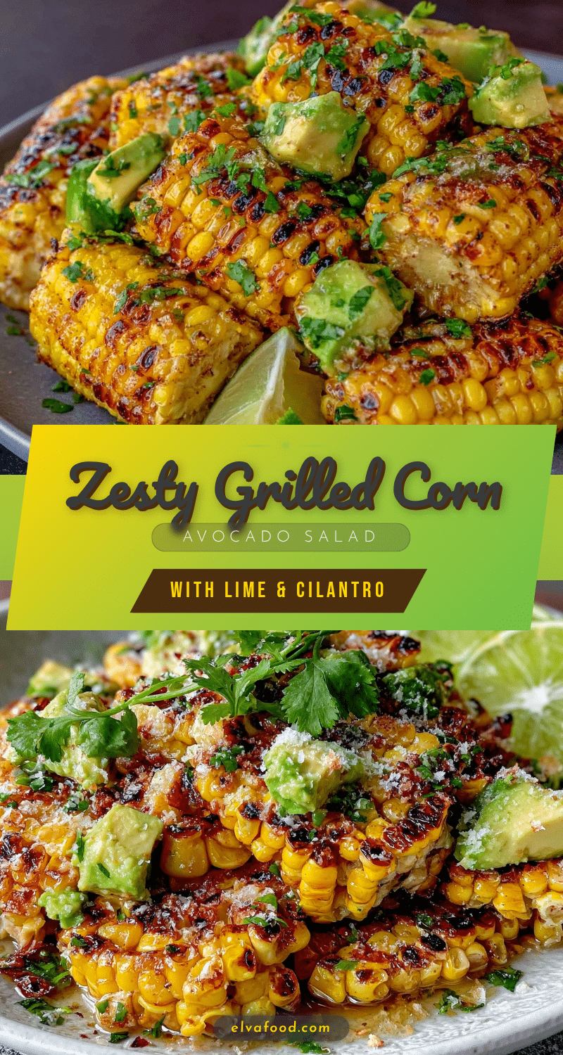 fresh grilled corn and avocado salad recipe