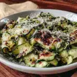 fresh grilled zucchini ribbons - featured image