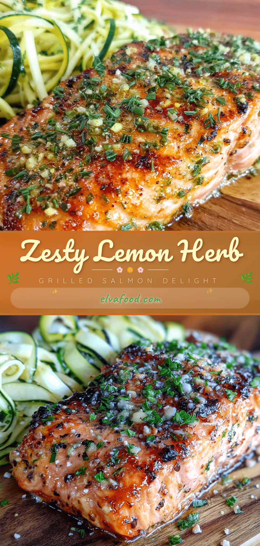 fresh lemon herb grilled salmon recipe