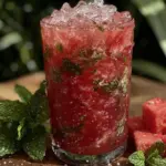 fresh watermelon mint agua fresca - featured image