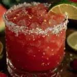 frozen watermelon margarita - featured image