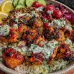 Greek chicken bowls - featured image