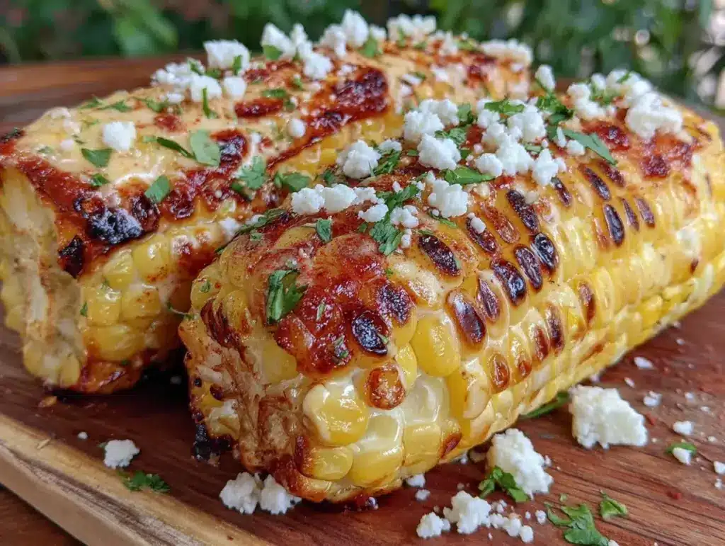 grilled corn recipe - featured image