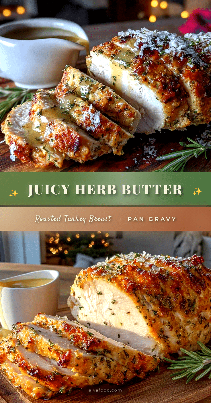 herb-butter roasted turkey breast recipe