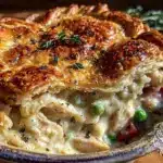 homemade chicken pot pie - featured image