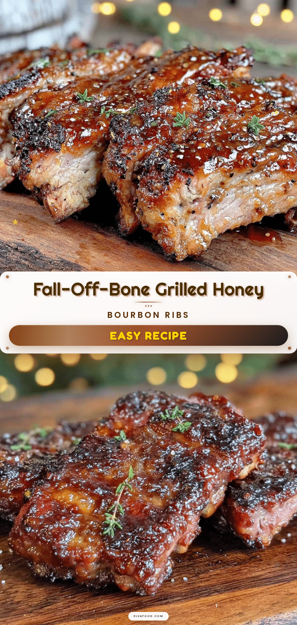 honey bourbon bbq ribs recipe