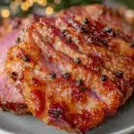 honey glazed ham recipe - featured image