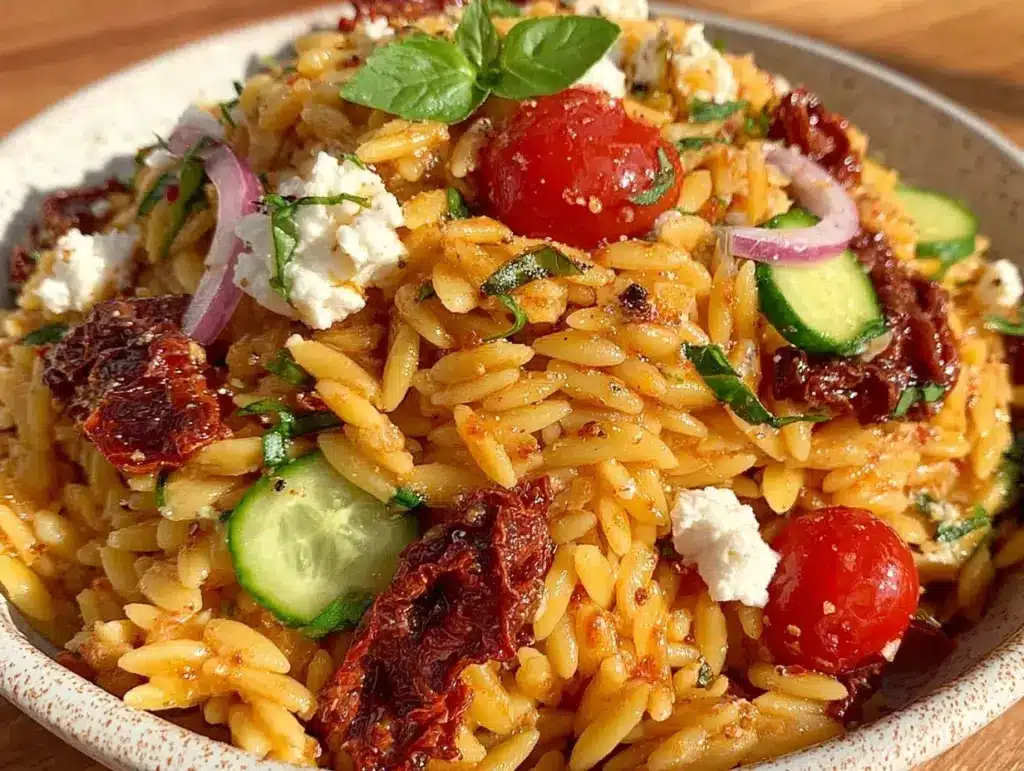 Mediterranean Orzo Salad - featured image