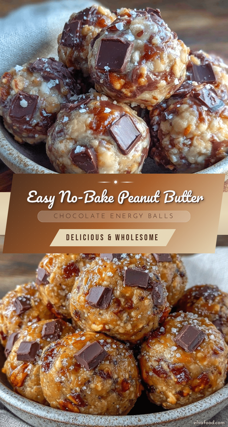 no-bake peanut butter energy balls recipe