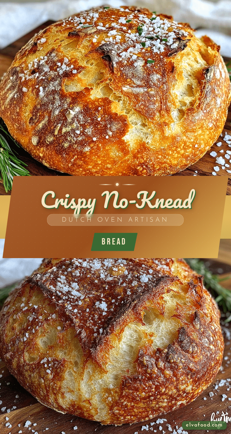 no-knead Dutch oven artisan bread recipe