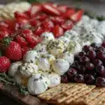 patriotic flag charcuterie board - featured image