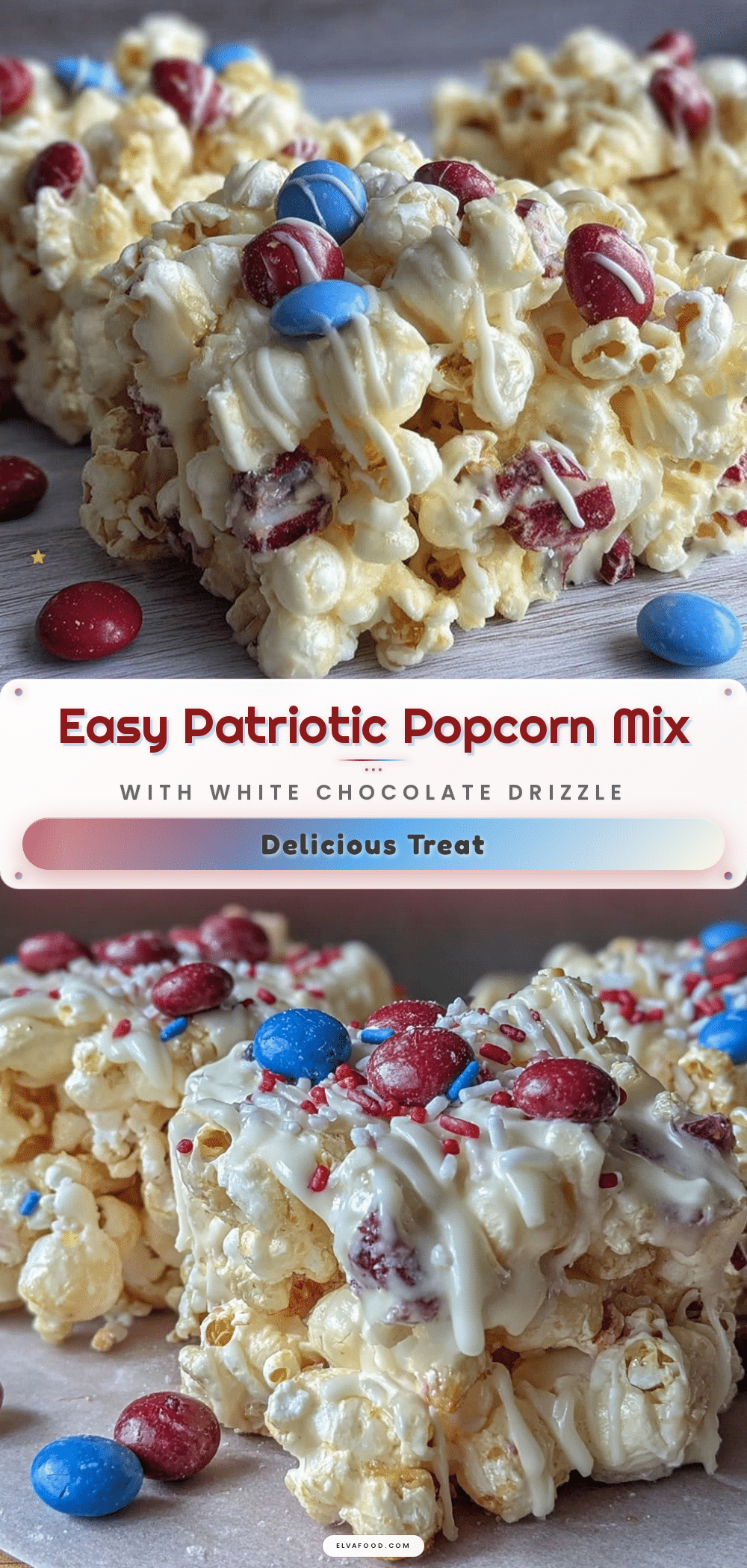 patriotic popcorn mix recipe