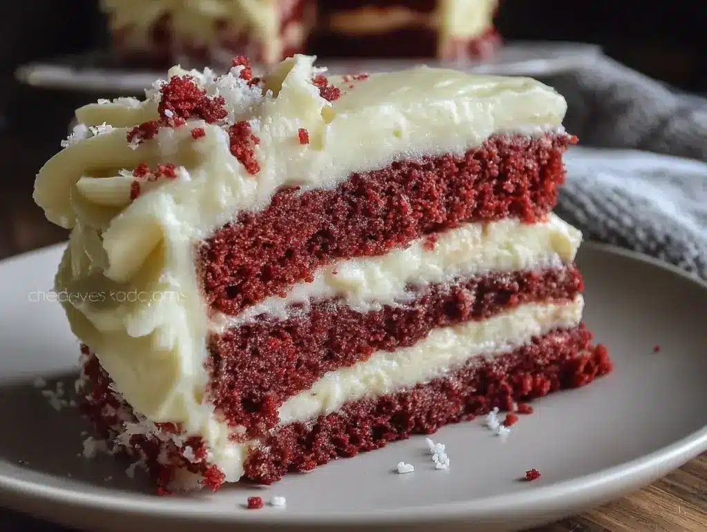 perfect red velvet flag cake - featured image