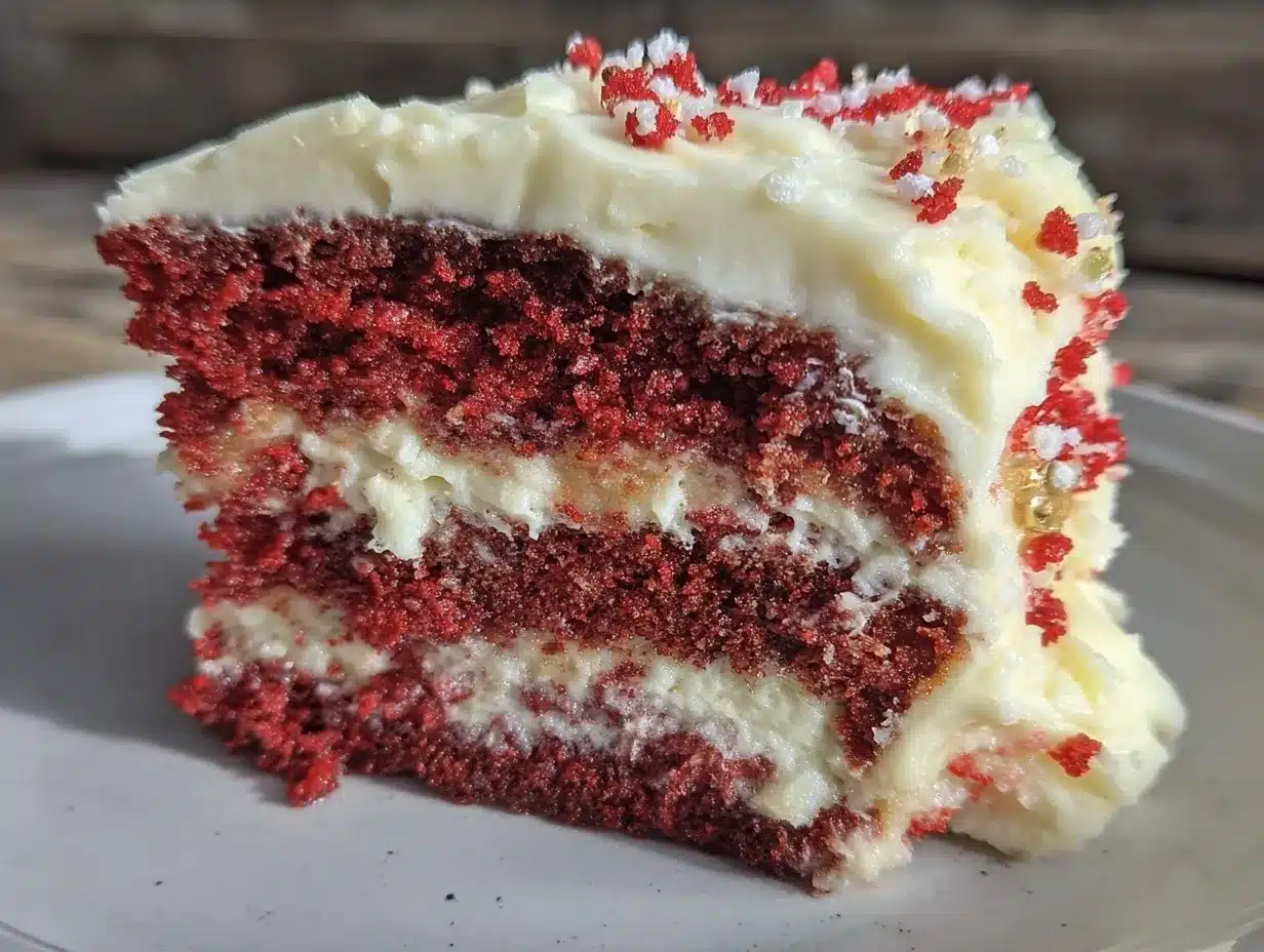 perfect red velvet flag cake preparation steps