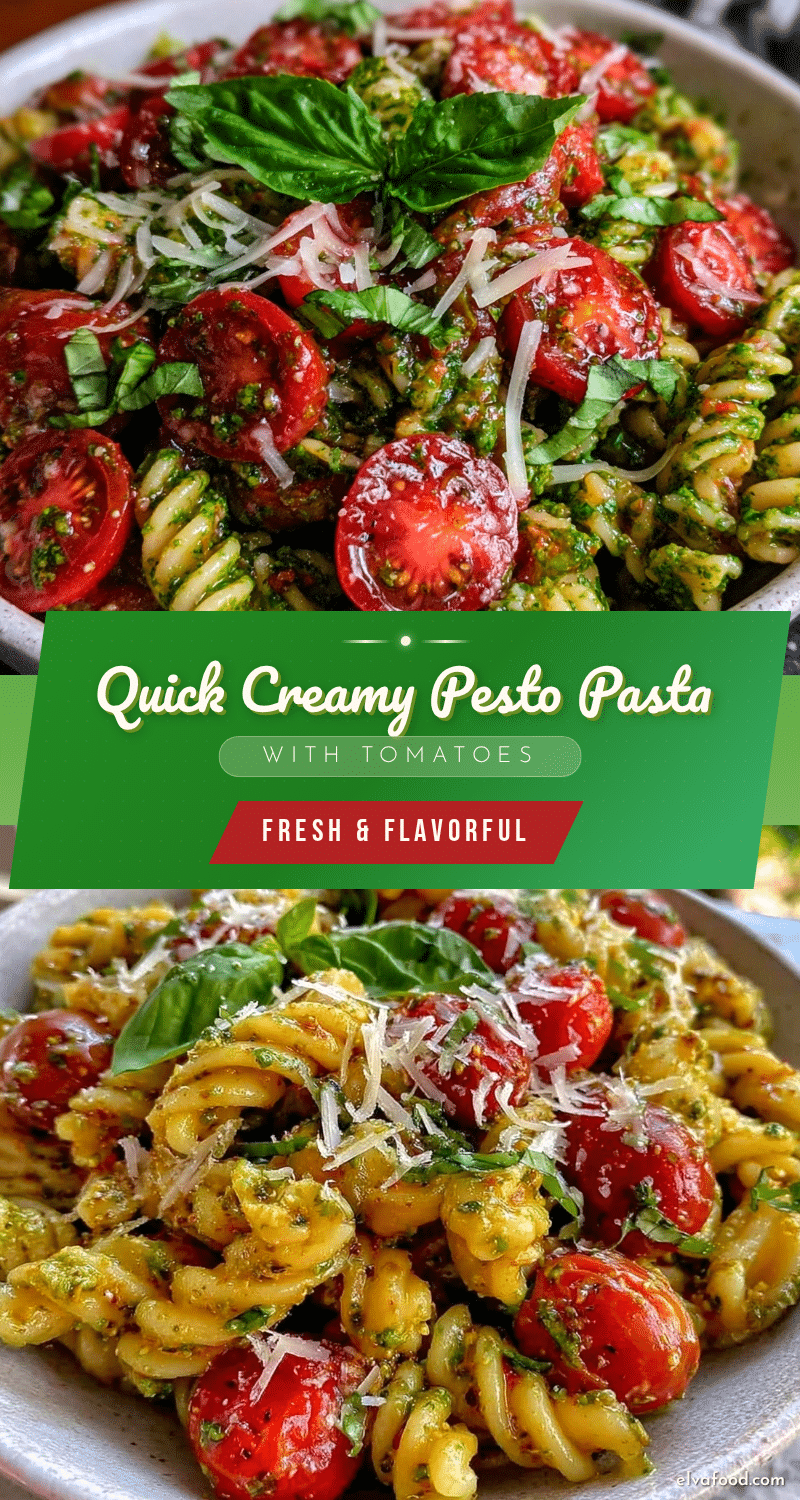 quick pesto pasta recipe