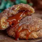 salted caramel stuffed snickerdoodles - featured image