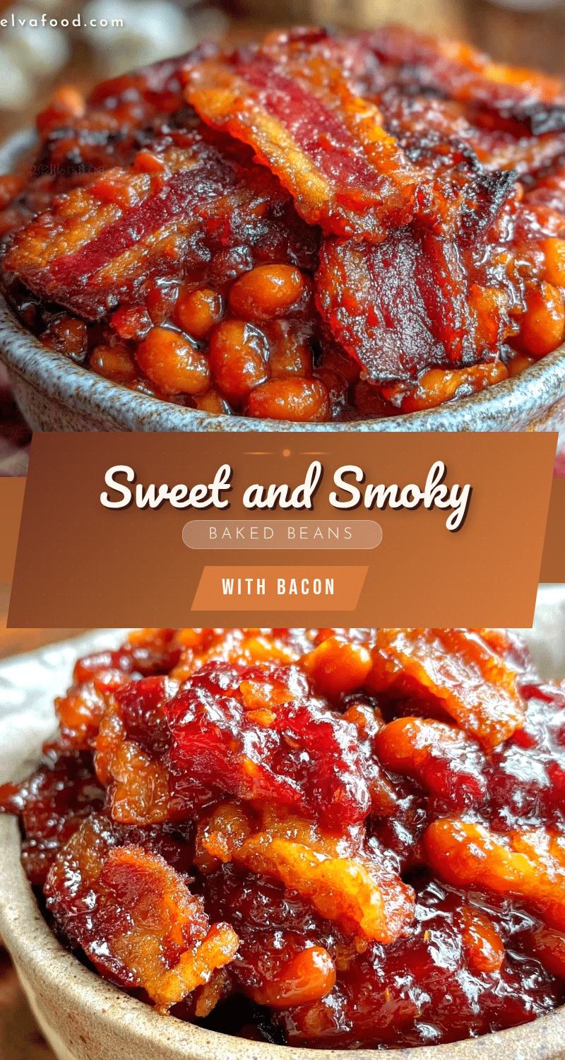 savory baked beans with bacon and brown sugar recipe