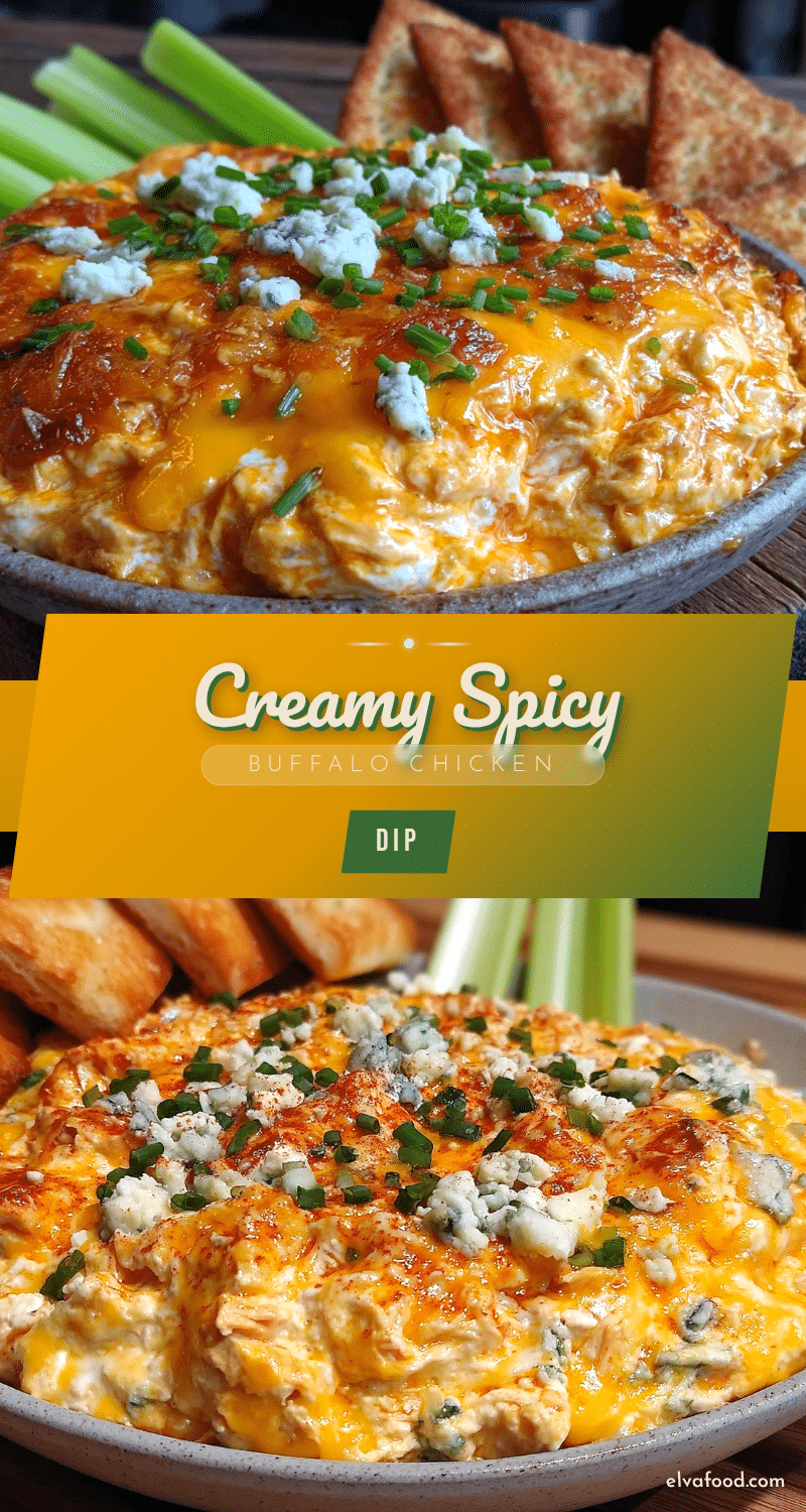 savory buffalo chicken dip recipe