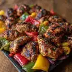 sheet pan fajita chicken - featured image