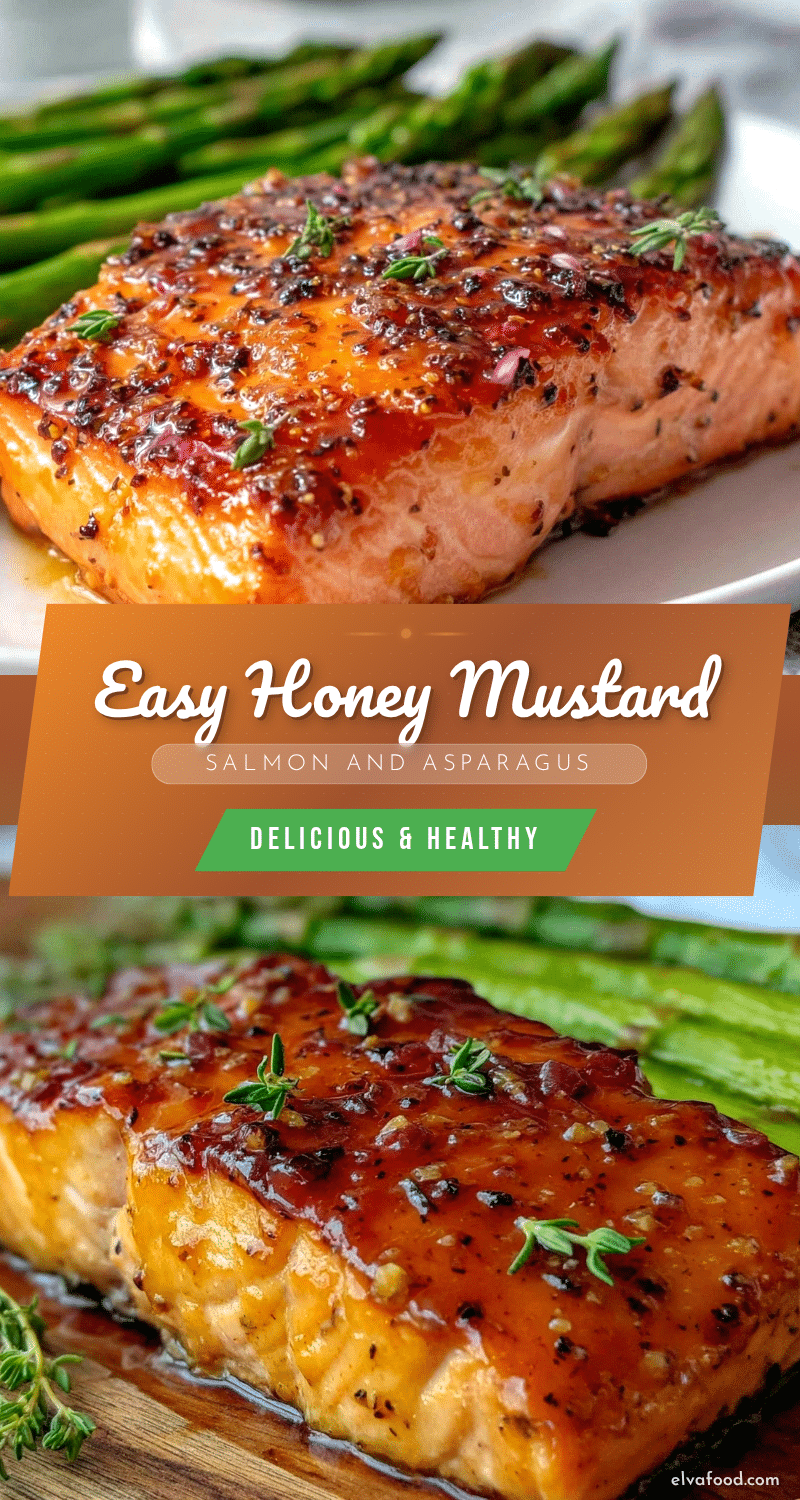 sheet pan honey mustard salmon recipe