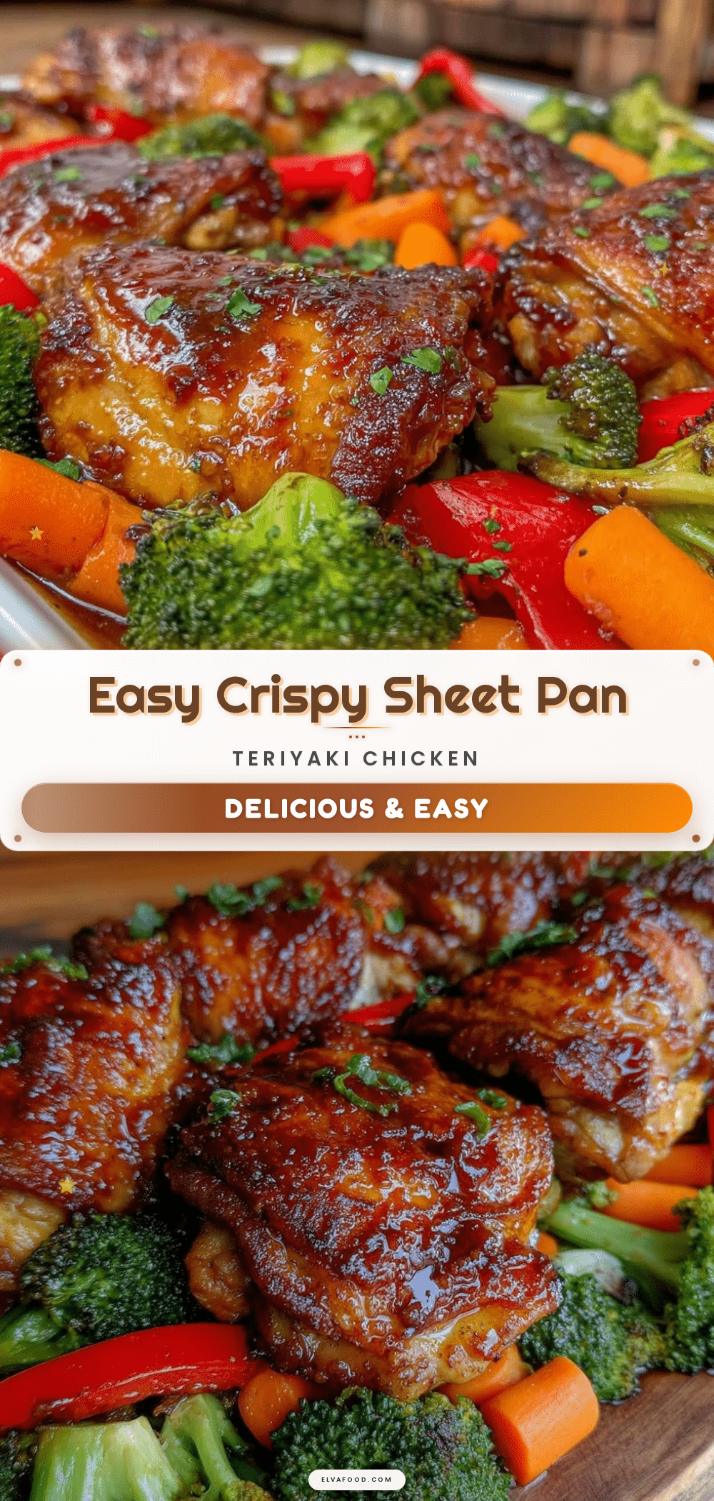 sheet pan teriyaki chicken recipe