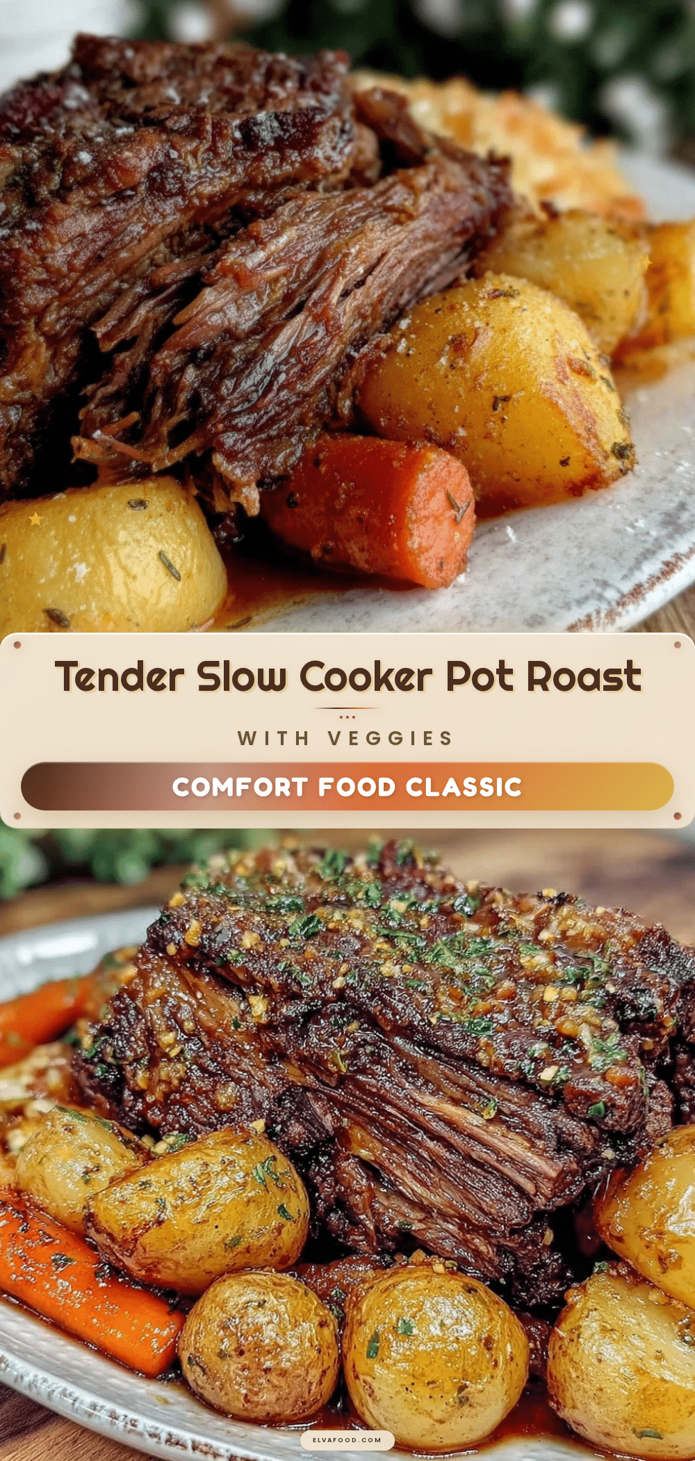 slow cooker pot roast recipe