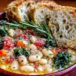 slow cooker tuscan white bean soup - featured image