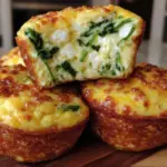 spinach and cheese egg muffin cups - featured image