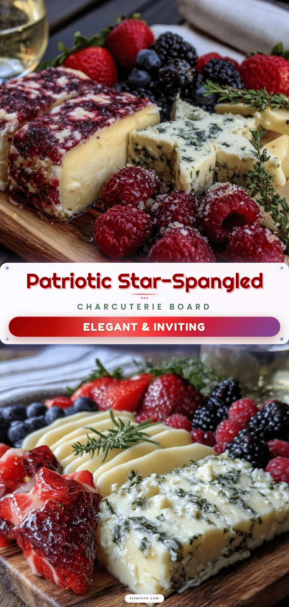 star-spangled charcuterie board recipe