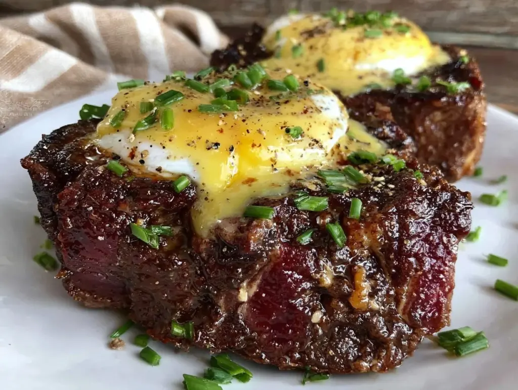 steak and eggs benedict - featured image