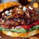 steakhouse burger recipe - featured image